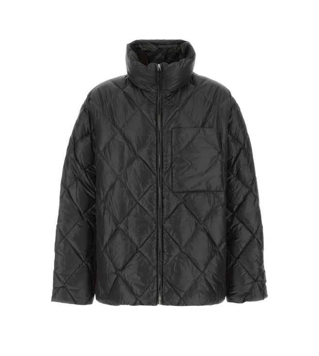 ジャケット・アウター 1999aw jil sander nylon velcro coat (44) Jil Sander Black Quilted Jacket