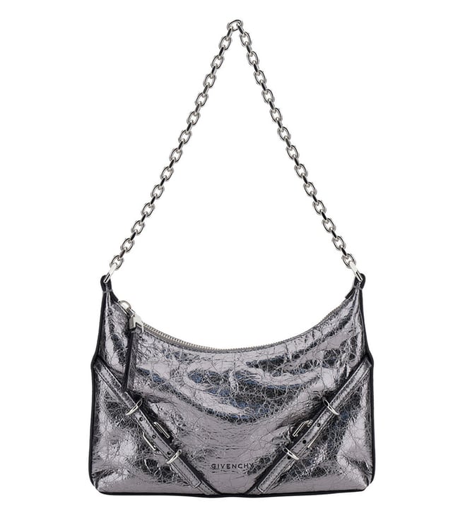 Givenchy Silver Voyou Party Mini Shoulder Bag Givenchy Silver Voyou Party Mini Shoulder Bag