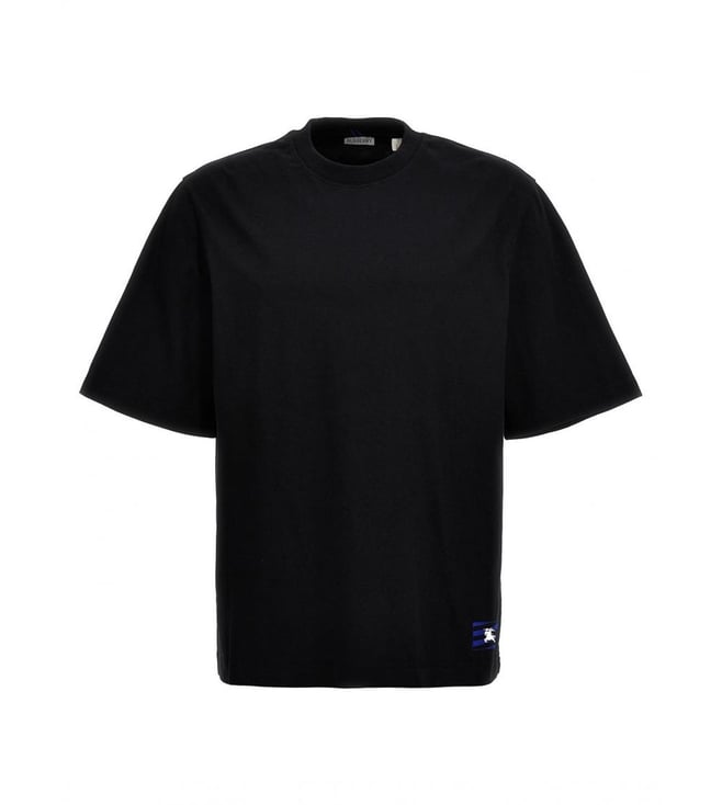 BURBERRY コットン TB ラバー ロゴ Tシャツ XS ブラック burberry