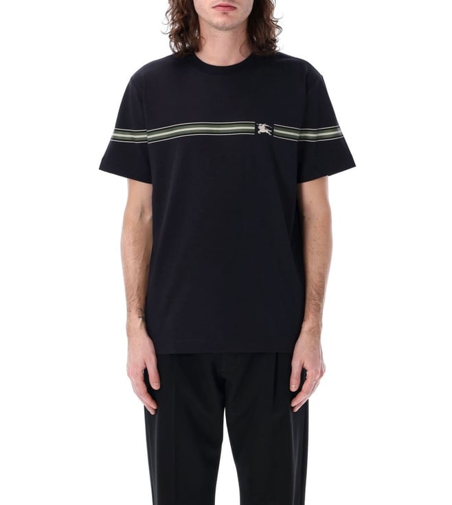 Burberry Blue Logo Crewneck T-Shirt