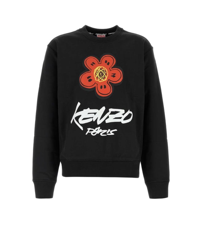 Kenzo Black Signature Sweatshirt