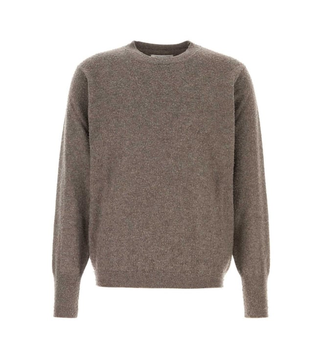 Maison Margiela Grey Cotton Oversize Sweatshirt