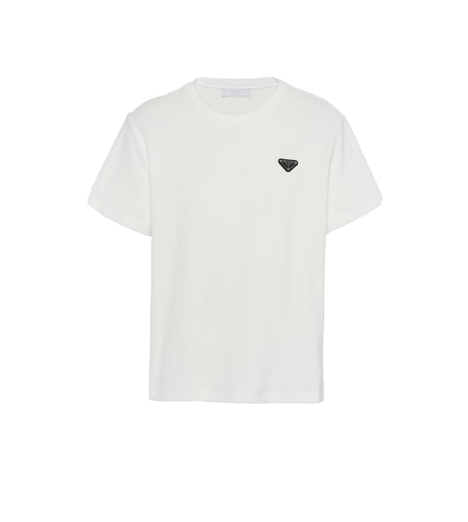 Prada White Logo T-Shirt