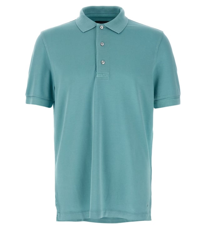 Tom Ford Aqua Pique Polo Shirt