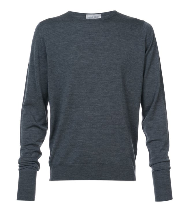 John Smedley Navy Blue Petworth Cardigan