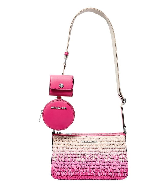 Michael Kors Pink Jet Set Ombre Small Cross Body Bag
