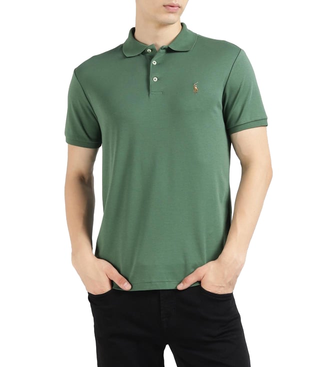 Polo Ralph Lauren Green Regular Fit Polo T-Shirt