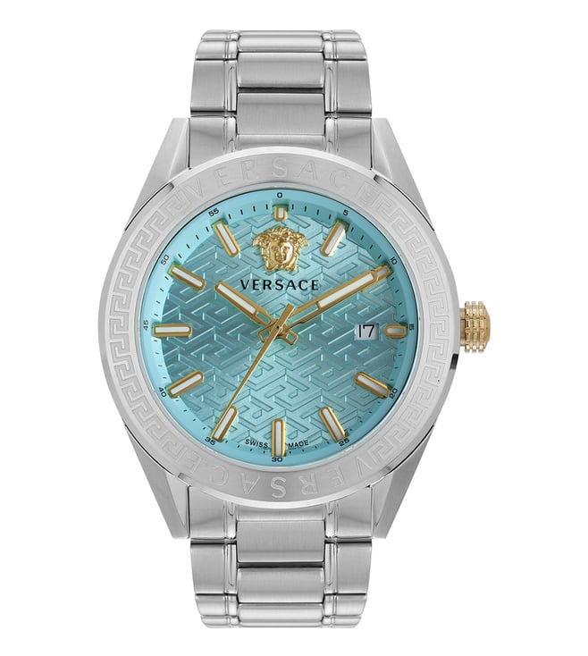 Buy Versace V-Code Quartz Men 42 mm VE6A00825 for Men Online