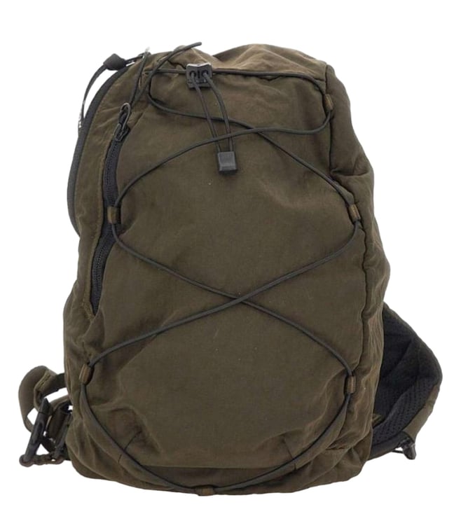 C.P. Company Green B Lens Cross Body Bag