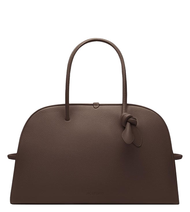 JACQUEMUS ル クエルダ バーティカル ユーティリティ バッグ Jacquemus Dark Brown Turismo Duffle Bag