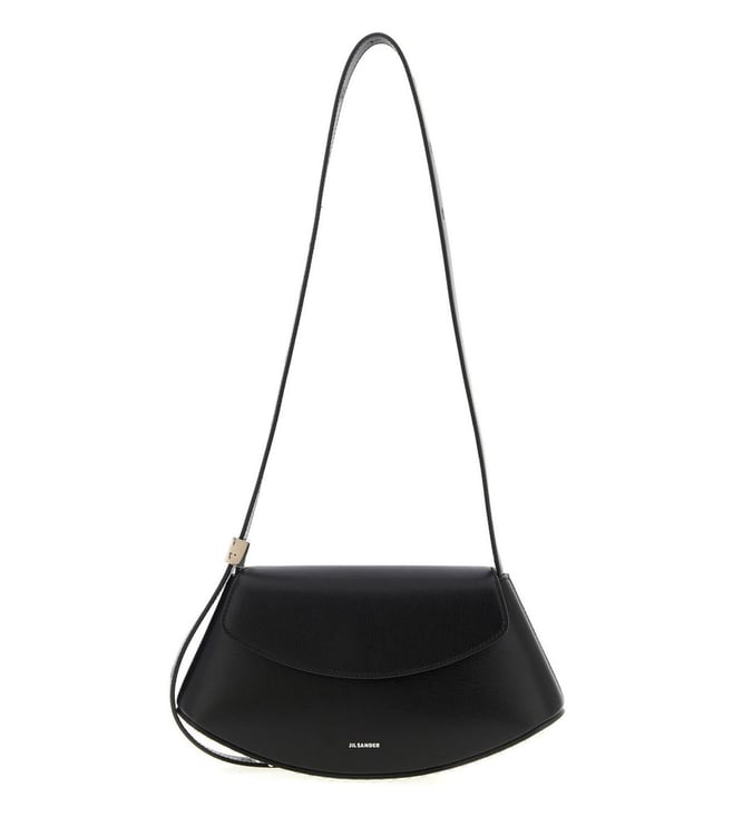 バッグ Jil Sander canvas leather shoulder bag Jil Sander White Tangle Cross Body Bag