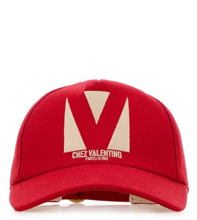 Valentino Garavani Red Logo Baseball Cap - L