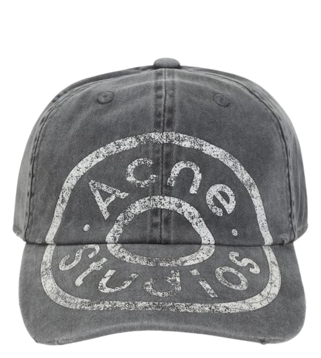 Acne Studios Black Logo Baseball Cap