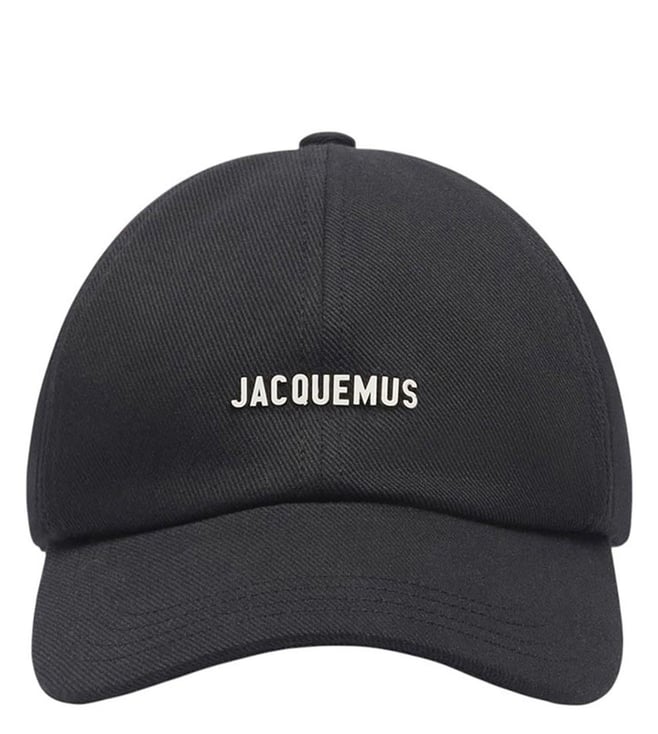 JACQUEMUS キャップ サイズ60 Jacquemus Black Logo Baseball Cap - S
