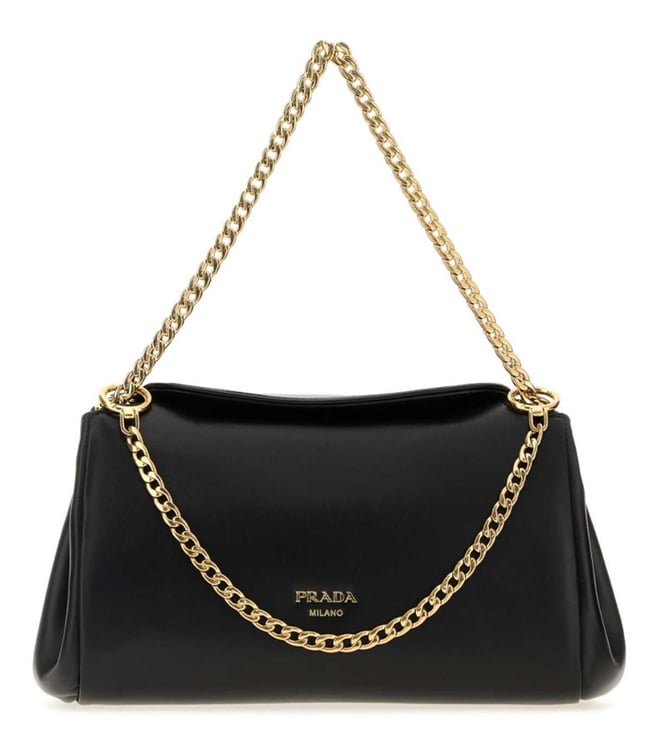 Prada Black Tumulte Shoulder Bag