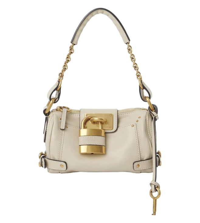 Chloe White Paddington Small Shoulder Bag