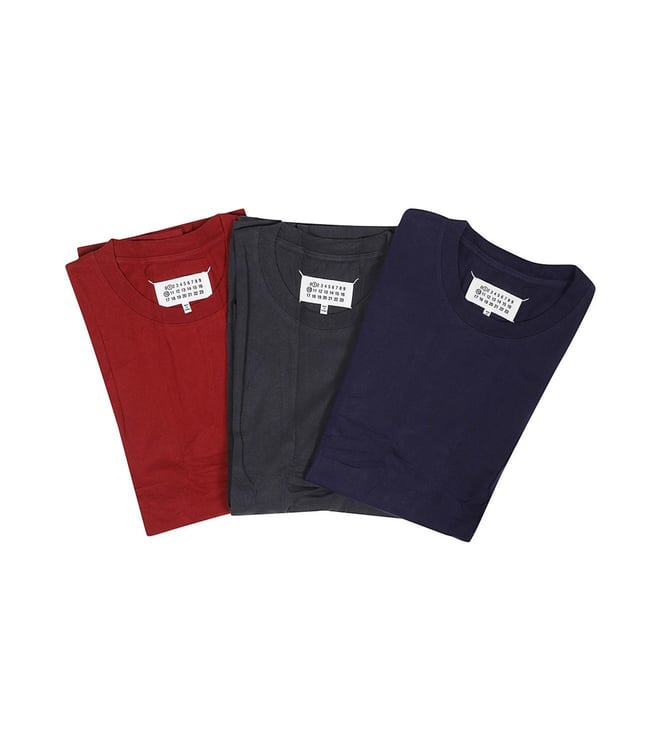 【未開封】Maison Margiela STEREOTYPE 3枚パックT 新品】Maison Margiela STEREOTYPE 3 PACK Maison Margiela Multicolor