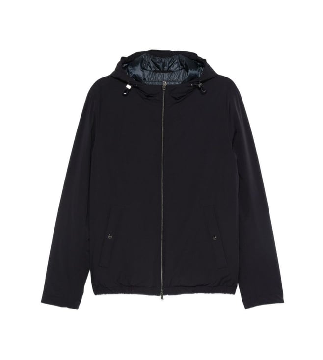 Herno Dark Grey Classic Hood Jacket