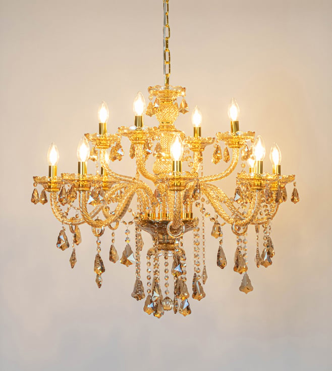 chandelier シェルフ Buy Whispering Homes Emmet Victorian 12-Light Chandelier - Amber