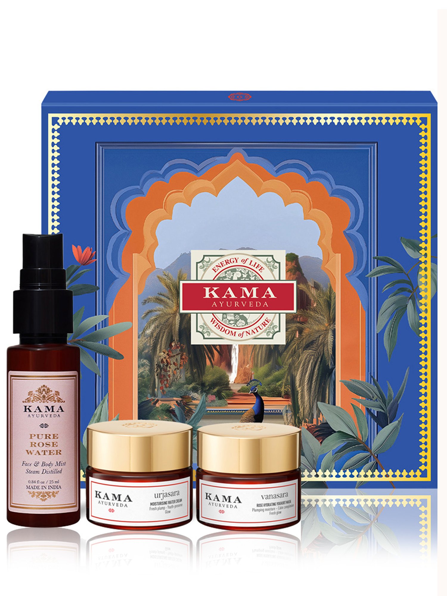 【新品未使用品】KAMA AYURVEDA スキンケア ギフトセット(5点) Buy KAMA AYURVEDA Replenish & Restore Gift Set for Online @ Tata CLiQ