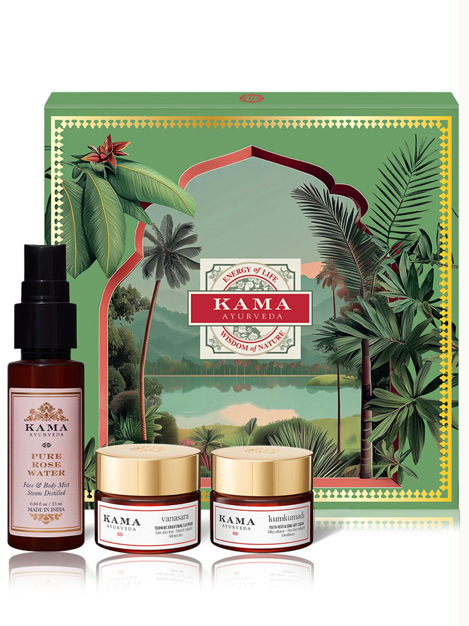 Buy KAMA AYURVEDA Brightening Facecare Gift Set for Online @ Tata CLiQ