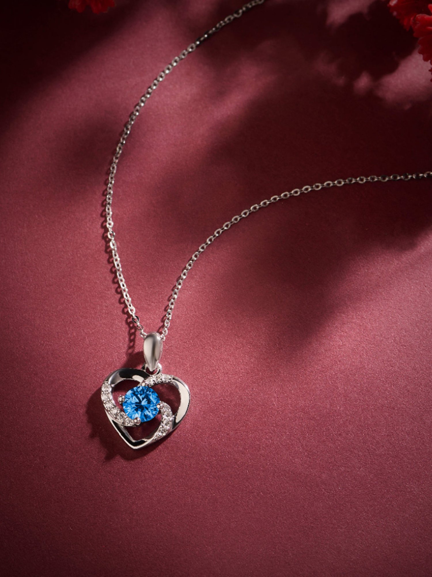 Buy Zavya 925 Sterling Silver Necklace for Women Online At Best