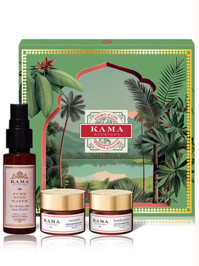 【新品未使用品】KAMA AYURVEDA スキンケア ギフトセット(5点) Buy KAMA AYURVEDA Brightening Facecare Gift Set for Online @ Tata CLiQ