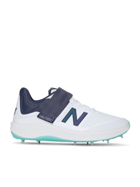 New Balance Men's 4040 White Cricket Shoes