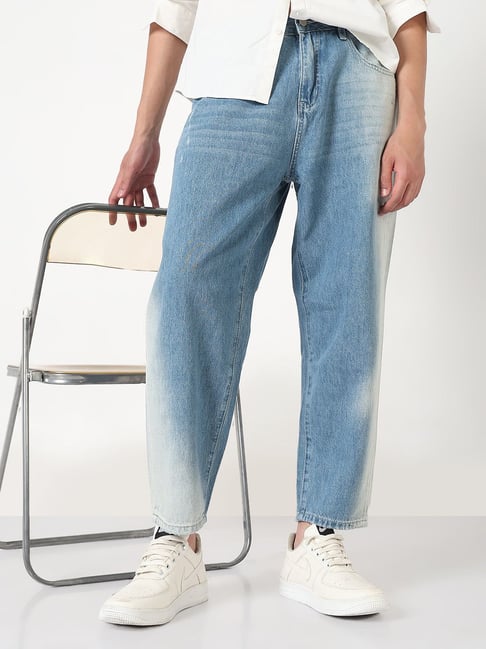 SHOWOFFFF Blue Straight Fit Jeans-picture-34