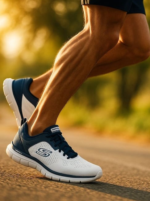 Skechers Men's BROADER Green Running Shoes-picture-19