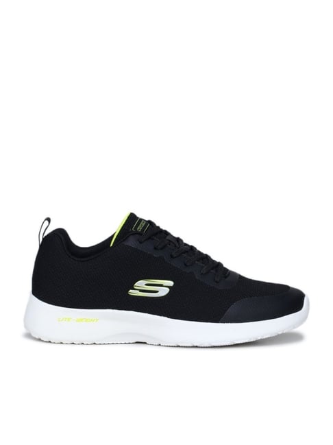 Skechers Men's DYNAMIGHT Black Running Shoes