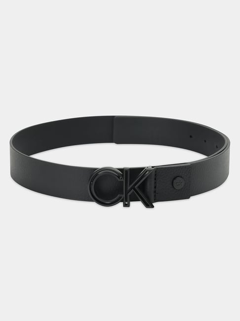 Calvin Klein Black Leather Classic Belt