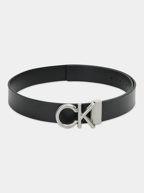 Calvin Klein Black Leather Classic Belt