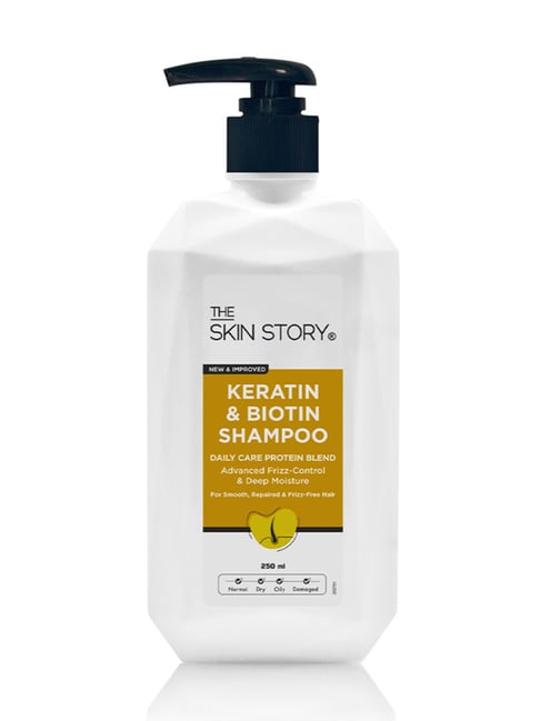 The Skin Story Keratin & Biotin Shampoo - 250 ml