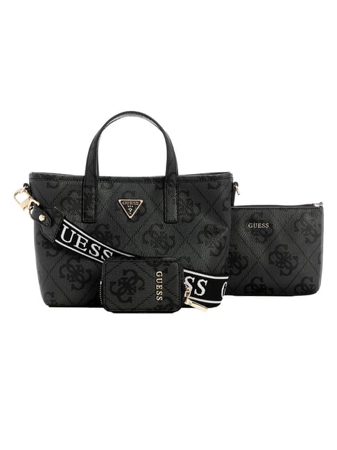 Guess Coal Latona Logo Mini Tote-picture-35