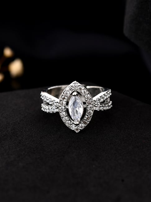 VOJ Silver Plated Ring for Women-picture-10