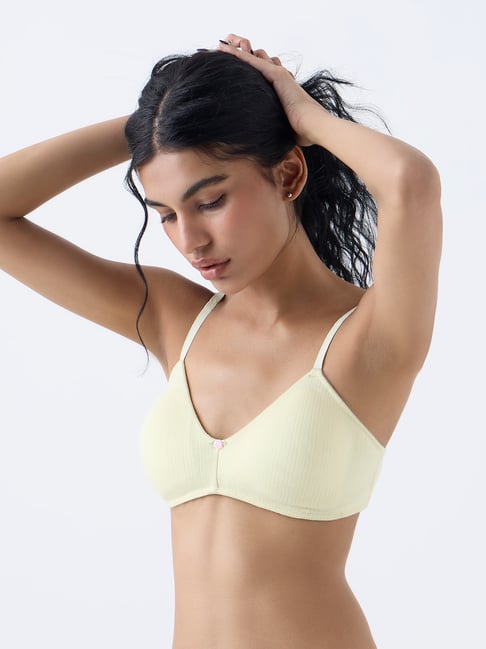 Superstar by Westside Yellow Rosette-Detailed Padded Bra-picture-37