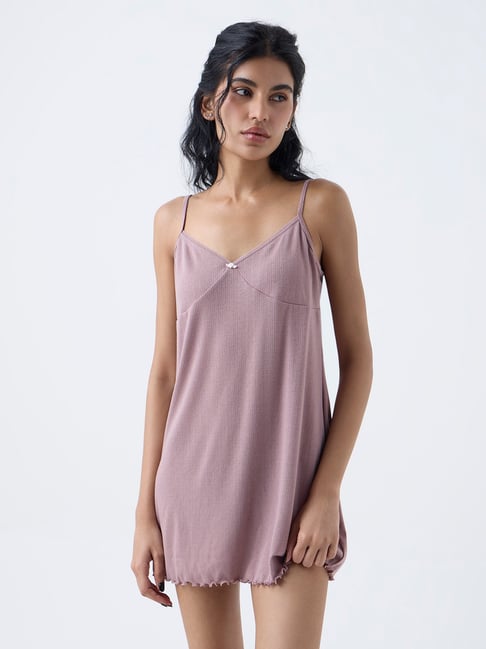 Superstar by Westside Dusty Pink Rosette-Detailed Slip-picture-15