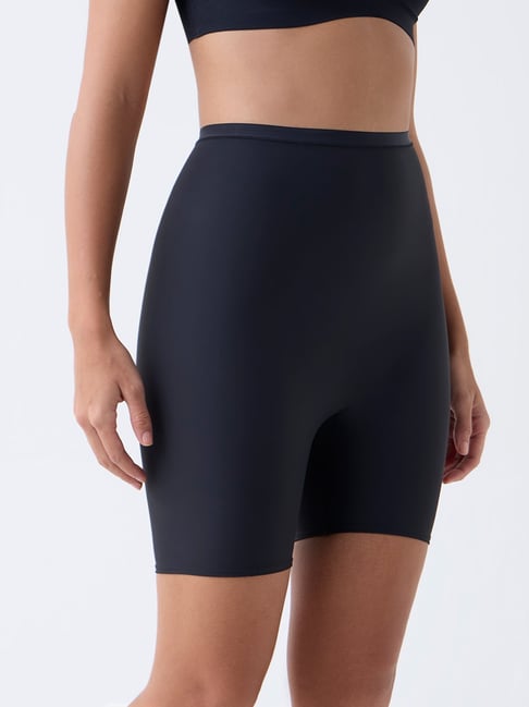 Wunderlove by Westside Black Comfort Light Control Shaping Long Pants