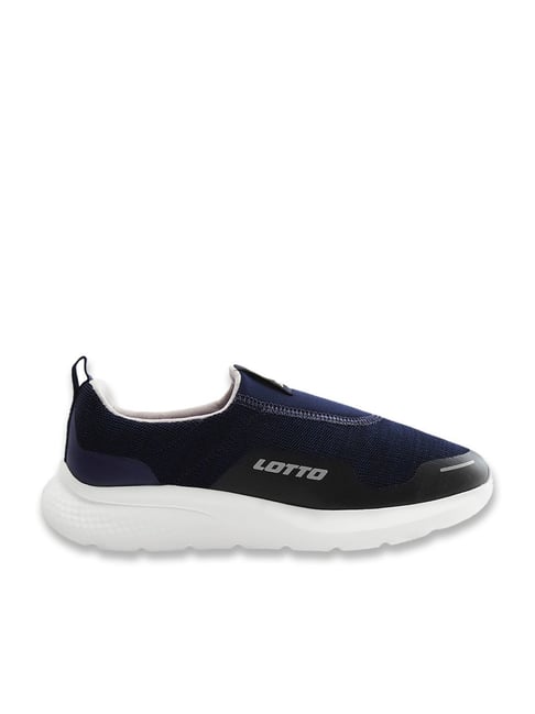 Lotto Women's Flowalk Slip-on Navy & White Walking Shoe