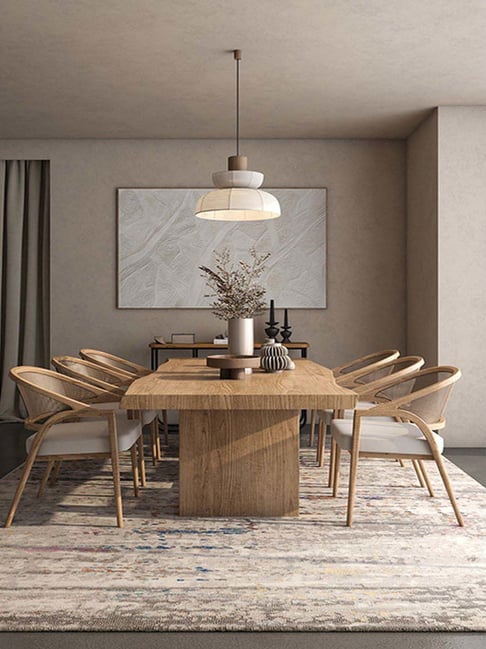 Asterlane Soft Rug For Living Room 5X7.6 Feet Grey Premium Collection Carpet For Living Room