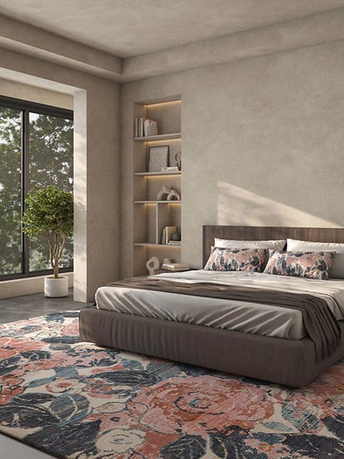 Asterlane Soft Rug For Living Room 5X7 Feet Green Premium Collection Carpet For Living Room