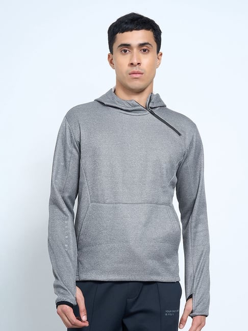 Ajile By Pantaloons Grey Regular Fit Hoodie-picture-32