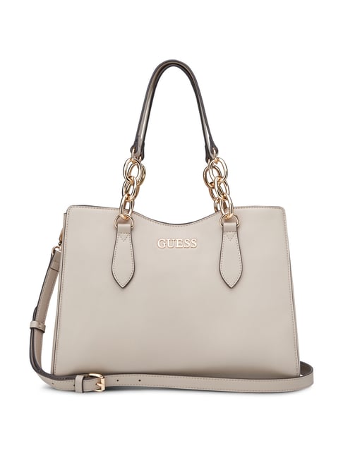 Guess Taupe Millport Satchel