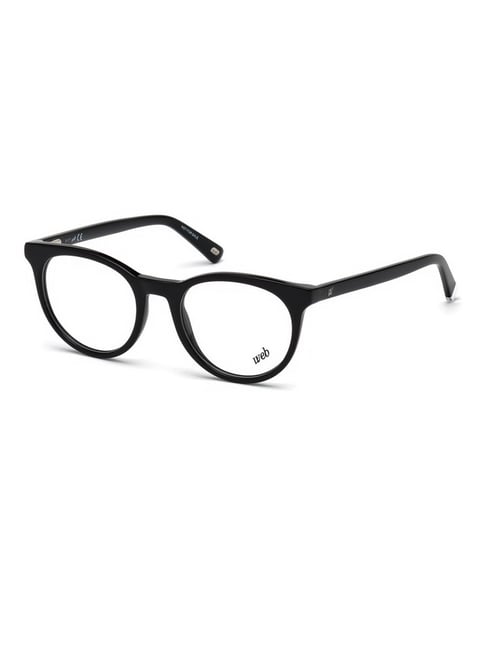WEB EYEWEAR Black Round Unisex Eye Frames-picture-48