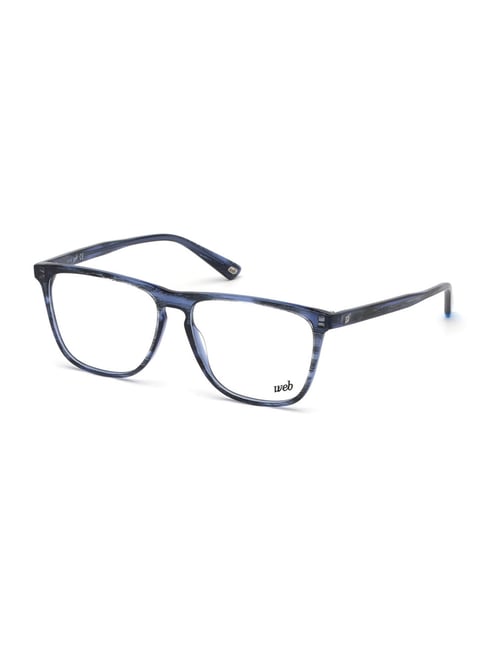 WEB EYEWEAR Blue Square Eye Frames for Men-picture-39