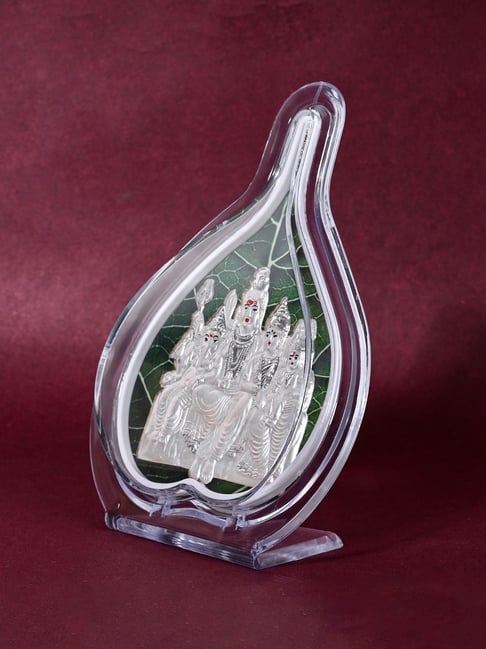 Touch925 Pure 999 Silver Shiv Parivar Idol Frame