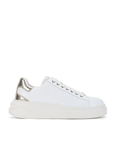 Guess Women's White Elbina Casual Sneakers-picture-24