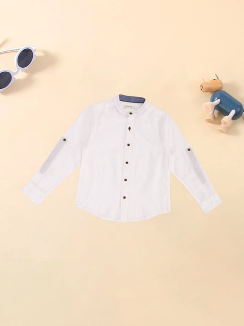 Pantaloons Junior Boys Cloud Dancer Shirt