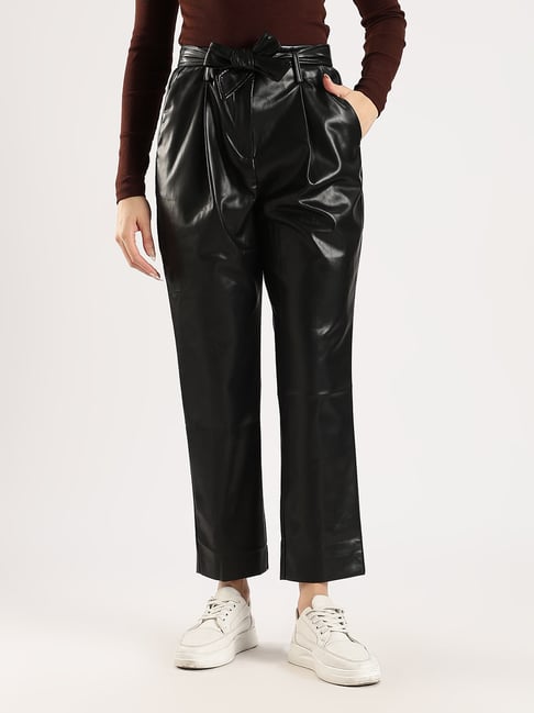 Calvin Klein Jeans Black Regular Fit Trousers-picture-34